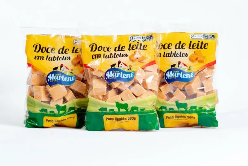 Doce de leite Tradicional em Tabletes