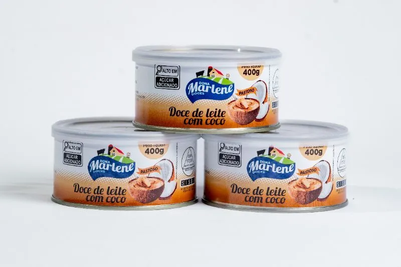 Doce de leite Pastoso com Coco