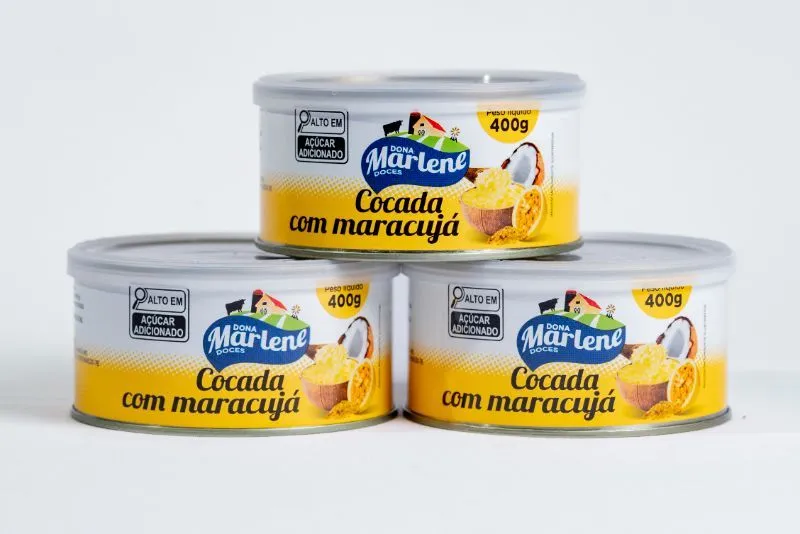 Cocada com Maracujá